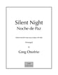 Silent Night/Noche de Paz SATB choral sheet music cover